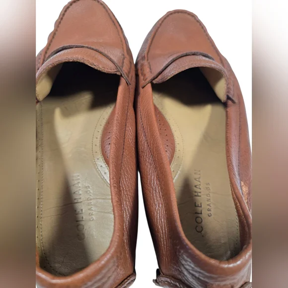 Cole Haan Wyatt Leather Penny Driver Loafers Men's sz 11 - Picture 8 of 11